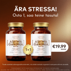 Ashwagandha KSM-66 Lotos Premium 2 purki