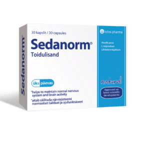 Sedanorm kapslid närvisüsteemi toetuseks