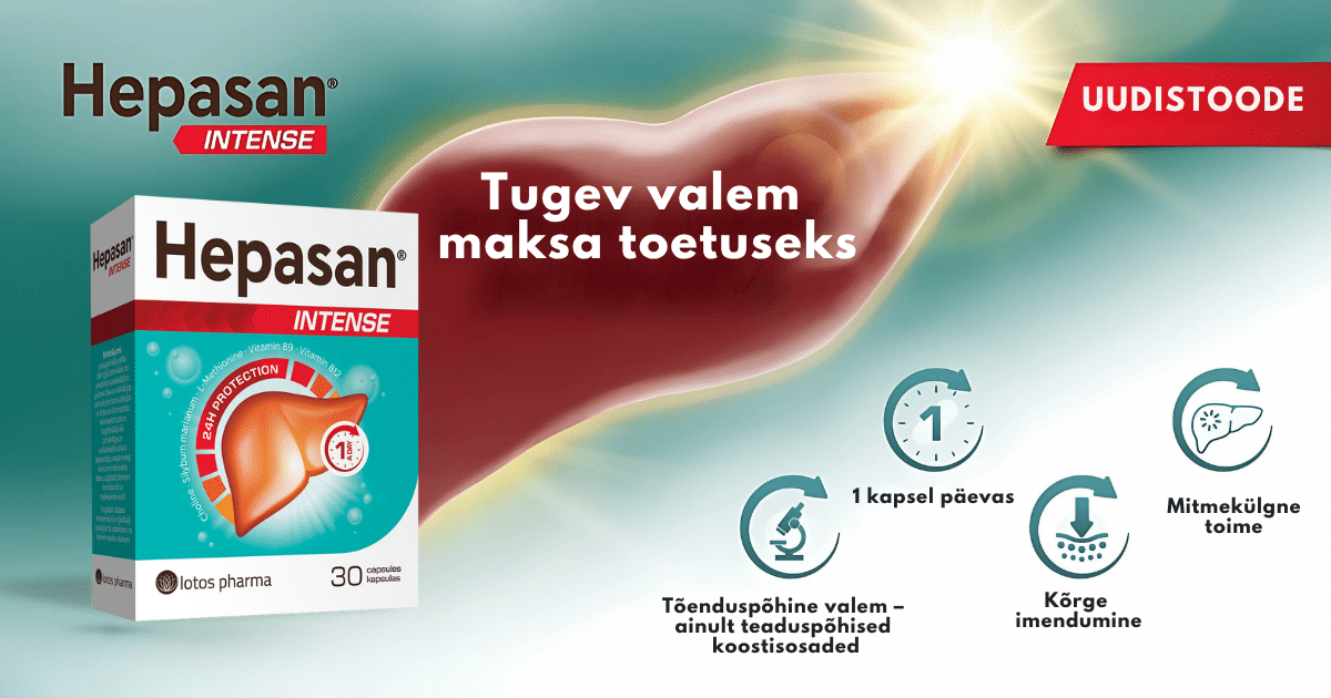 Hepasan Intense-toetus maksale