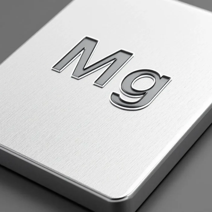 Hõbedane magneesiumi plaat