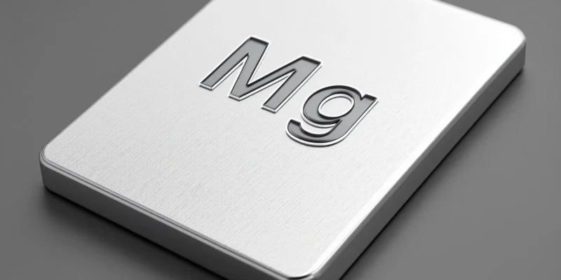 Hõbedane magneesiumi plaat